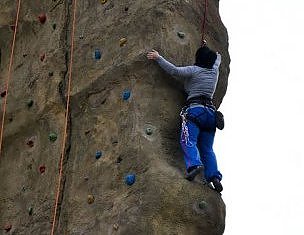 Anklettern (Foto: privat)