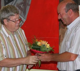 Bachmann (links) Claus (Foto: J. Piper)