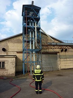 Brand in F&ouml;rderschnecke (Foto: nnz)