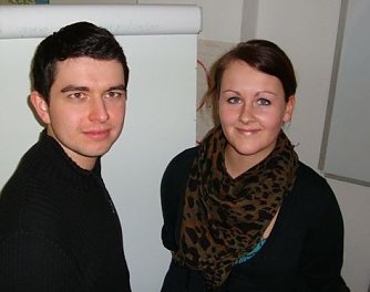 Maik Ahne und Franziska K&ouml;hler sind Integrationscoachs bei Horizont (Foto: privat)