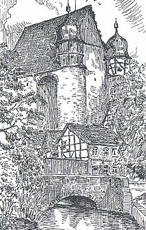 Das Heringer Schloss (Foto: Archiv Kneffel)