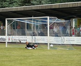 Das 1:1 gegen Ilmenau im Juli 1008 (Foto: nnz)