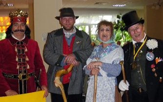 Besuch der Vier (Foto: privat)