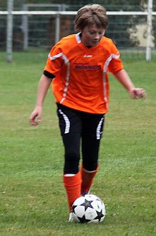 Louis Naumann am Ball (Foto: privat)