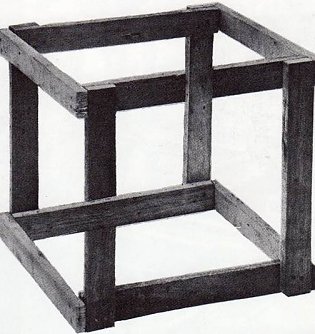 Die verr&uuml;ckte Lattenkiste (Foto: M.C. Escher)