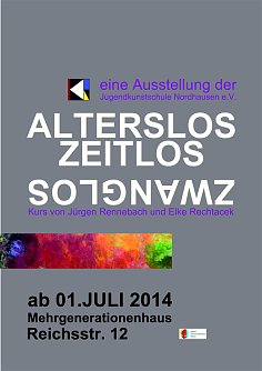 Alterslos - Zeitlos - Zwanglos (Foto: Jugendkunstschule )