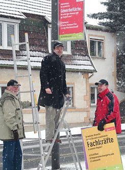 Aufmerksam machen  (Foto: Spehr)