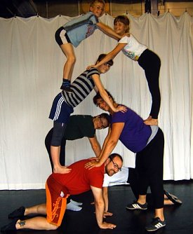 Zappelinis proben mit (Foto: Birgit Susemihl)