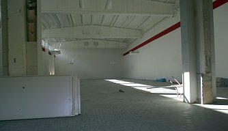 Blick in das Innere der Halle (Foto: Kurt Frank)