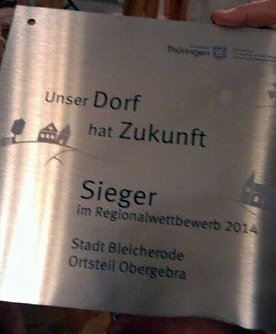 Siegertafel (Foto: I. Schm&uuml;cking)