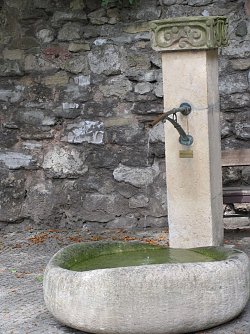 Der Bauernbrunnen in der Nordh&auml;user Altstadt (Foto: Pressestelle Stadt Nordhausen)