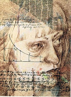 Caliban und Ich - das Kunstselfie der Nordh&auml;user K&uuml;nstlerin Karin Kisker gewann den Publikumspreis (Foto: Heidelore Kneffel)