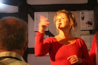 Kersin Otto war schon vergangene Woche in Nordhausen, zum M&auml;rchenpicknick im Park Hohenrode (Foto: Angelo Glashagel)