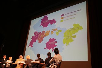 Die bisherigen Pl&auml;ne sehen ein "Dreieck" aus Nord-, S&uuml;d- und Westh&uuml;ringen vor (Foto: Angelo Glashagel)