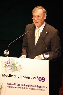 K&ouml;hler auf Kongress (Foto: nnz)