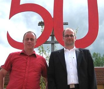 Schulleiter und B&uuml;rgermeister (Foto: SPD)
