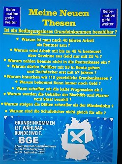 Zehn Thesen zum Grundeinkommen. (Foto: privat)