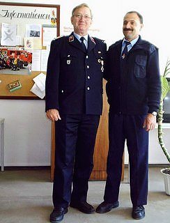 Freiwilliger verabschiedet (Foto: nnz)