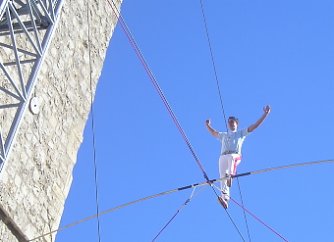 Tanz auf dem Seil (Foto: nnz)