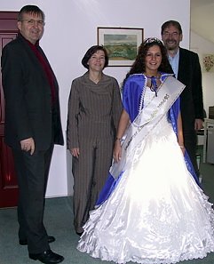 K&ouml;nigin im Landratsamt (Foto: nnz)