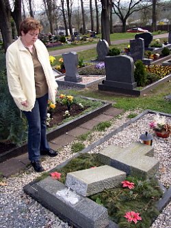 Piet&auml;tloser Vandalismus auf dem Friedhof (Foto: nnz)