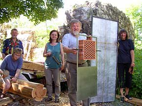 Kunstsymposium entsteht (Foto: nnz)