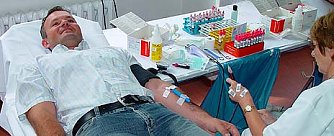 Eine feste (Blut)bank (Foto: nnz)