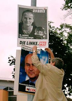 nnz-Foto des Tages: Heringer Wahlkampf (2) (Foto: nnz)