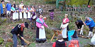 Trotz K&auml;lte gefeiert (Foto: nnz)