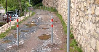 Autos ausgesperrt (Foto: nnz)