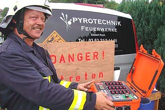 Feuerwerk als Geschenk (Foto: nnz)