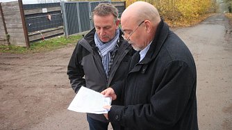 Die SPD Stadtr&auml;te Andreas Wieininger und Georg M&uuml;ller  (Foto: Angelo Glashagel)