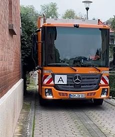 Das wird eng... (Foto: BG)