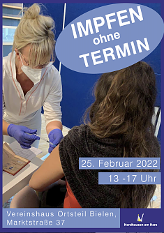 Mobile Impftermine gibt es demn&auml;chst in Nordhausen, Bielen und Hesserode (Foto: Stadtverwaltung Nordhausen)