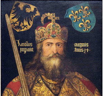 Karl der Gro&szlig;e, Albrecht D&uuml;rer, 1512 (Foto: Wikimedia Commons)