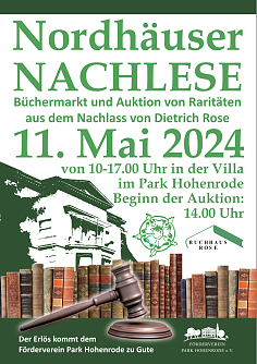 Nordh&auml;user Nachlese im Park Hohenrode - Auktion und Flohmarkt (Foto: F&ouml;rderverein Park Hohenrode)