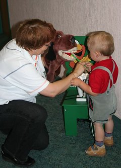 Auf den Zahn gef&uuml;hlt (Foto: pln)