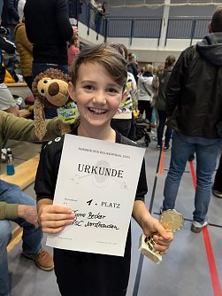 Sieger bei den J&uuml;ngsten Tymo Becker (Foto: Fechtsprtclub Nordhausen)