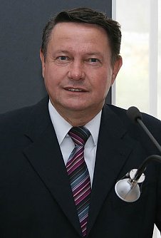 Hans-Werner Grimm beim Referat (Foto: WBG)