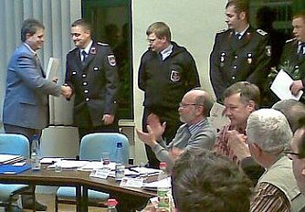 Ernannt (Foto: B. Recknagel)