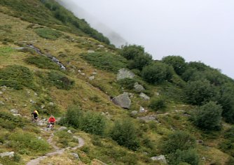 hinauf zum Schlappiner Joch (Foto: VGF)