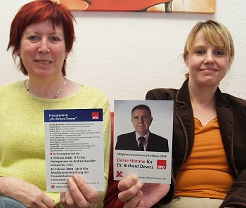 Werben f&uuml;r Richard (Foto: nnz)