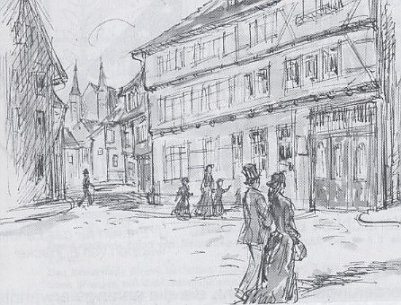 In der Blasiistra&szlig;e (Foto: pln)