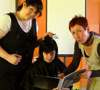 Schneiden mit Herz (Foto: privat)