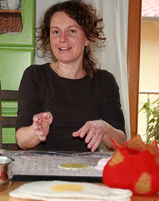 Filz-Expertin (Foto: JKS)