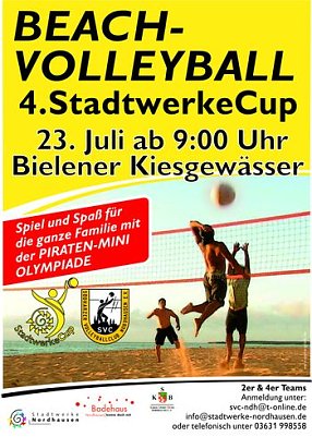 Turnier im Sand (Foto: Stadtwerke Nordhausen)