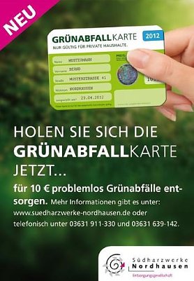 Gr&uuml;ne Karte (Foto: privat)