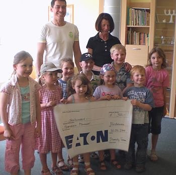 &Uuml;berraschung zum Kindertag (Foto: jsw)