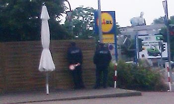 Vorsicht, Kontrolle! (Foto: R. Richter)