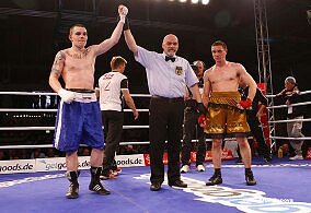 Sieg im zweiten Profiboxkampf (Foto: privat)